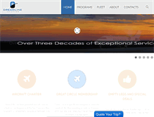 Tablet Screenshot of dreamlineaviation.com